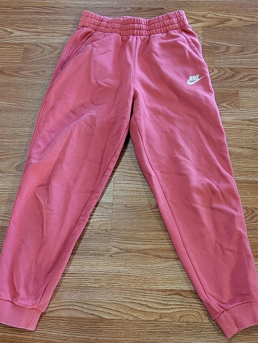 Nike Pink Kids' Fleece Joggers Size Large